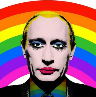 Illustration for article titled This image of Putin is illegal in Russia, so don’t distribute it